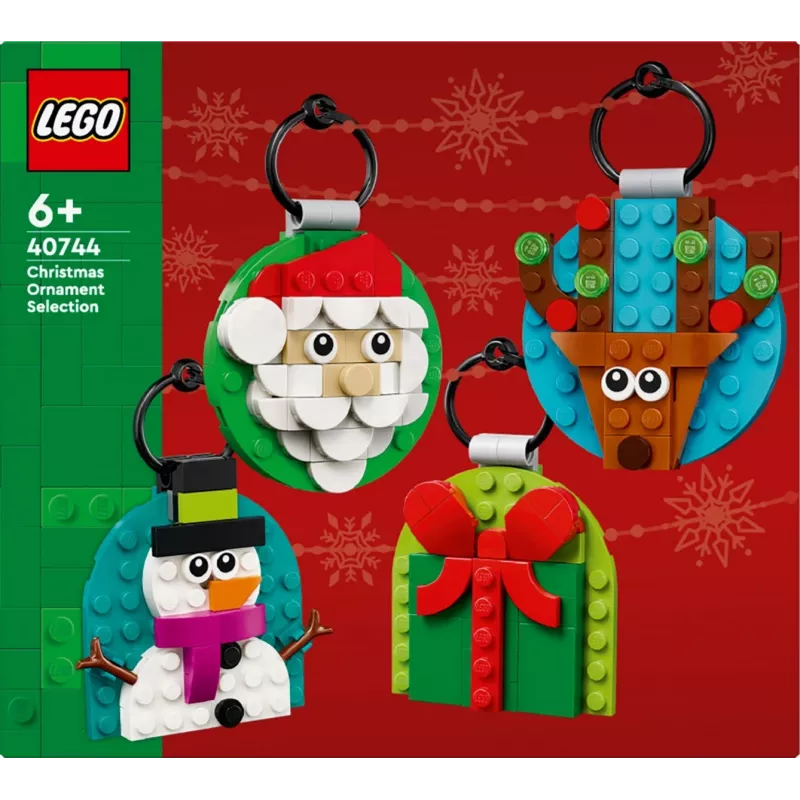 Bricks Iconic 40744 Ziemassvētku rotājumu izlase