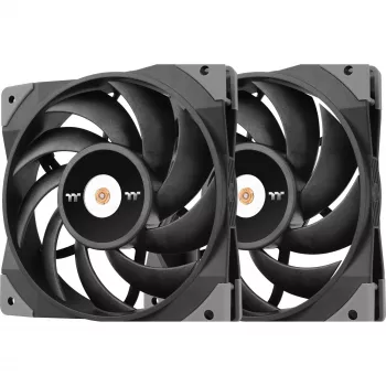 Thermaltake Toughfan 12 2-Pack Melns