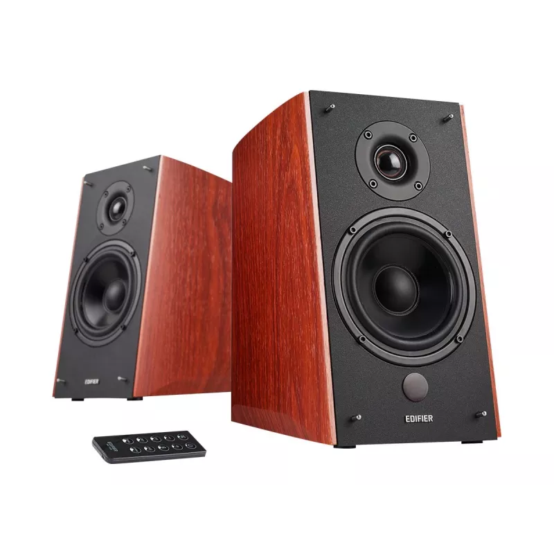 Edifier R2000DB | 24Wx2 + 36Wx2 (DRC On) W | Bluetooth | Brūns | 4 Ω | 120 W | Bluetooth skaļrunis