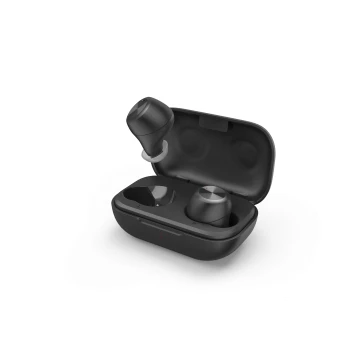 Hama WEAR7701BK austiņas Bezvadu Ievietojamas Zvani/Mūzika Bluetooth Melns