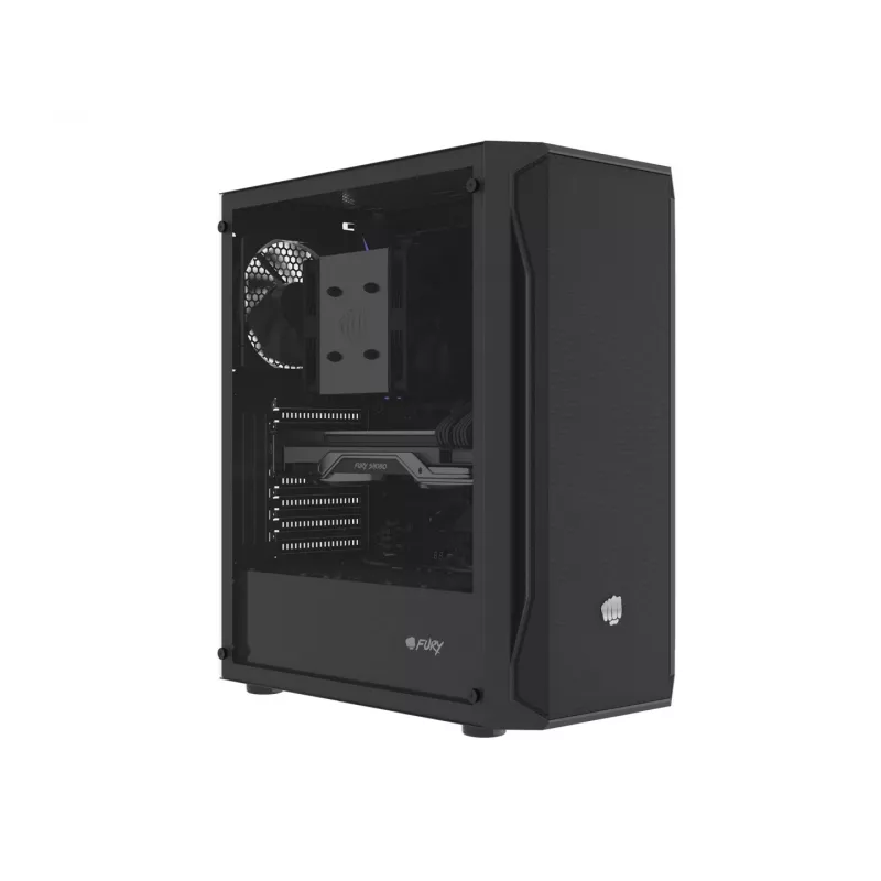 Natec Fury Shobo SH4F - PC korpuss - Tornis - Melns