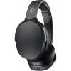 Austiņas Skullcandy Hesh Evo — vadu un Bluetooth 5.0, 36 h akumulators, USB-C, 3,5 mm, salokāmas, trokšņu slāpēšana, melnas