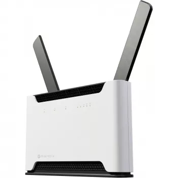 MikroTik Chateau LTE18 - Bezvadu maršrutētājs - 5 portu slēdzis - GigE, 2,5 GigE - Wi-Fi 5, Wi-Fi 6 - Divu joslu (S53UG+5HAXD2HAXD-TC&EG18-EA)
