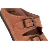 Scholl Air Bag Back Strap sandales, brūnas, EU 44
