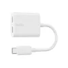 Belkin F7U081BTWH saskarnes centrmezgls USB Type-C balts