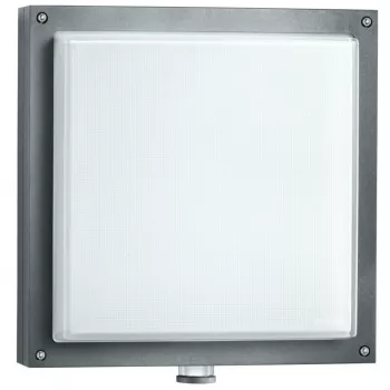 Āra sienas gaismeklis Steinel L 690 S PMMA, LED 8,5 W, antracīta, PIR sensors 360°/7 m, alumīnijs/plastmasa, 220–240 V