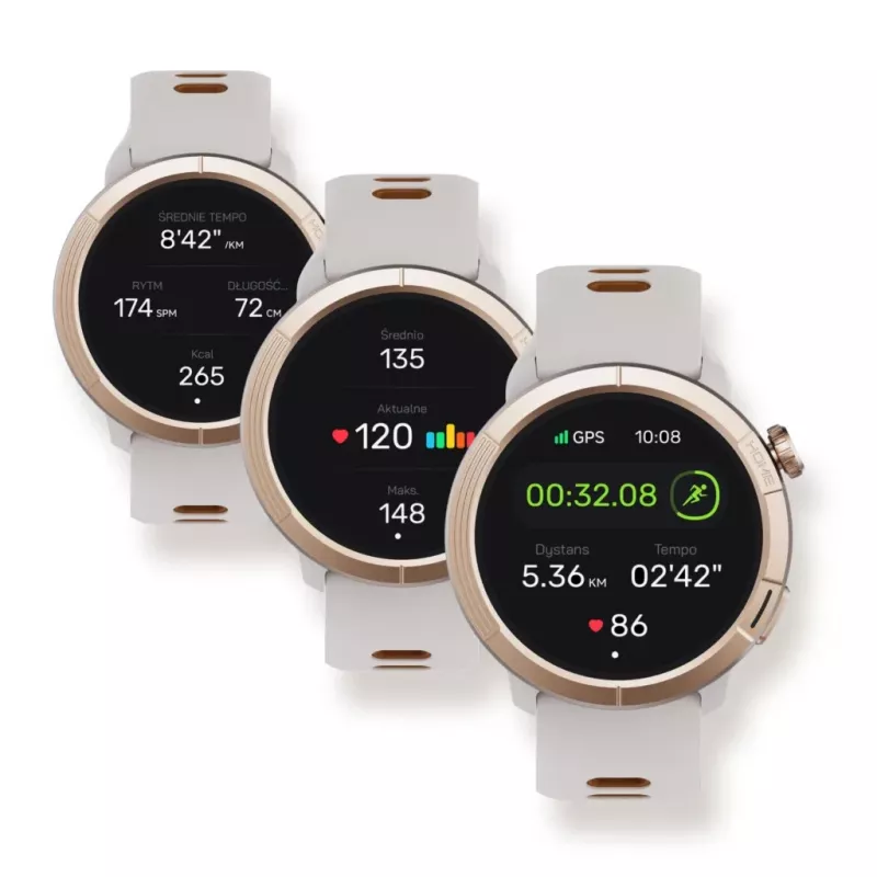 Viedpulkstenis Stelio STSWA102GT Activ Pro GPS 46mm zelta titāns — GPS, 46 mm korpuss, titāna apdare