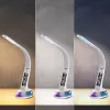 Galda lampa Hawk HW-LAMP05 balta LED regulējama — kompakta LED darba lampa ar regulējamu roku