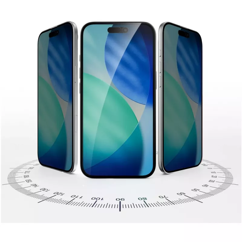 4smarts Second Glass Privacy ar stiprinājuma rāmi iPhone 17 Air (541573)