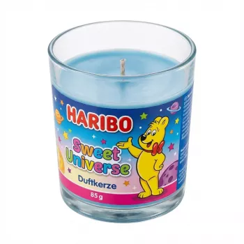 Smaržīgā svece Haribo Sweet Universe 85 g — aromatizēta dekoratīva svece