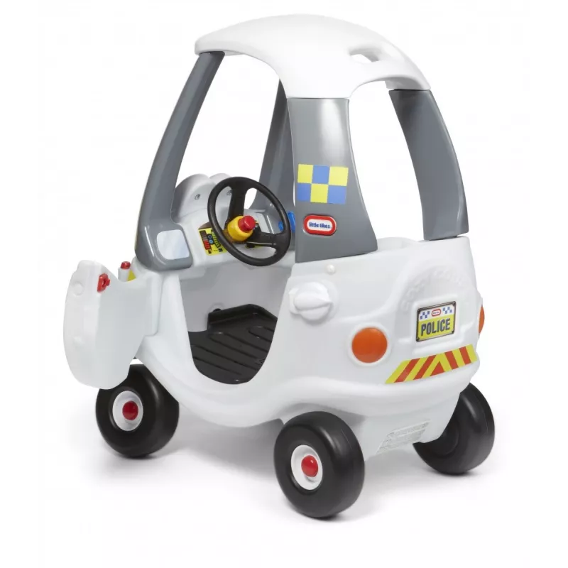 Little Tikes Cozy Coupe Policijas Reaģēšanas mašīnīte ar pedāļiem