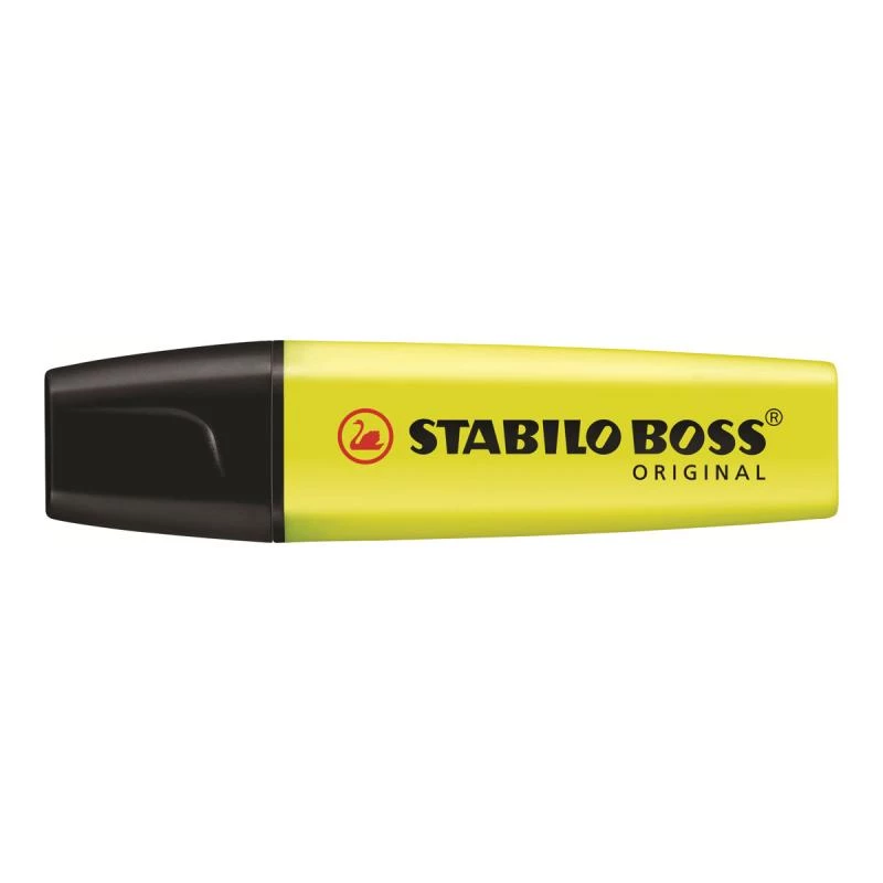 Marķieris STABILO BOSS Oriģināls Chisel tip dzeltena