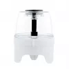 Burr sāls un piparu dzirnaviņu komplekts Adler AD 4449W Steel balta, keramiskas dzirnakmeņi, 150 ml, USB-C uzlādējams