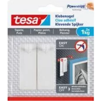 tesa 77773 Klebenagel for Tapeten and Putz 1 kg Saturs: 6 gab. (77773)
