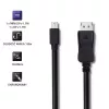 DisplayPort kabelis Qoltec 50434 1.8 m Mini DisplayPort melns