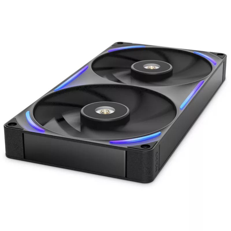 Datordzeses ventilators NZXT F280X 140 mm melns, 1 gab., 280 × 140 × 30 mm