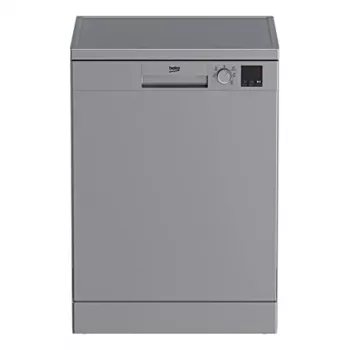 BEKO brīvi stāvoša trauku mazgājamā mašīna DVN05320S, energoefektivitātes klase E, platums 60 cm, nerūsējošais tērauds