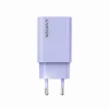 Sienas lādētājs CANYON OnCharge 30CL, 30 W USB-C PD, 1 PD izeja, ES kontaktdakša, violets