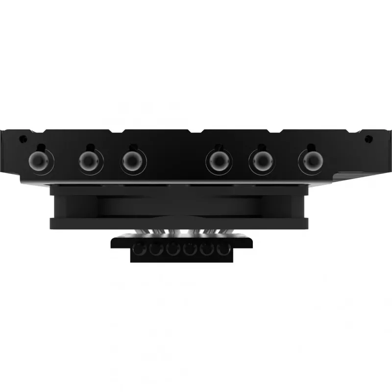 Alpenfohn Melns Ridge zema profila CPU dzesētājs — 120 mm