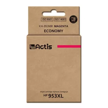 Actis KH-953MR tinte (aizstāj HP 953XL F6U17AE; standarta; 25 ml; fuksīna) - jauna mikroshēma