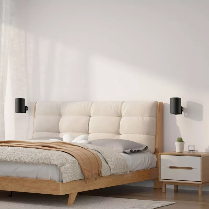 Sienas stiprinājums MACLEAN MC-495 2x Sonos ERA skaļruņiem, regulējams leņķis, izturīgs