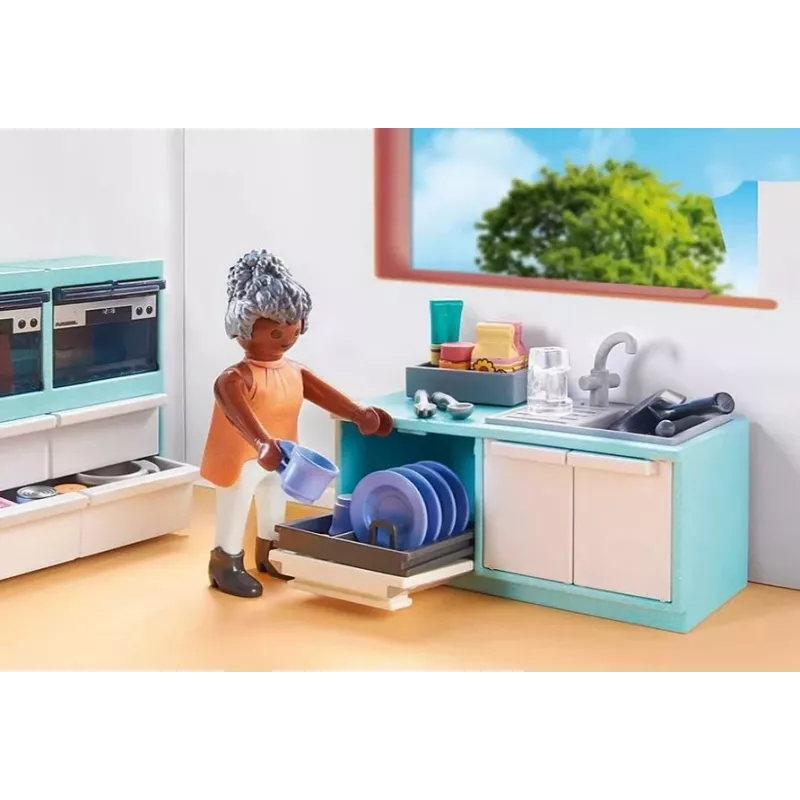 Virtuve Playmobil Mana Dzīve Virtuve 71608 Daudzkrāsaina Plastmasa 4-10 gadi