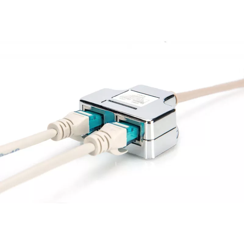 Patch kabeļa adapteris Digitus CAT 5e ekranēts 1:1