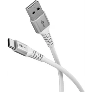 Wentronic 74529 USB kabelis, balts