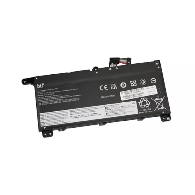 Saderīgs BTI 45Wh 3-šūnu SB11L67331 akumulators Lenovo ThinkBook 16 G7 (11,55V, 3900mAh, Li-Ion, melna krāsa)