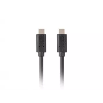 Kabelis USB-C vīr./vīr. 3.1 gen 2 0,5 m 10 Gb/s PD100W melns