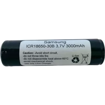 Akumulators Samsung ICR18650 3000 mAh 3,7 V — litija jonu elements