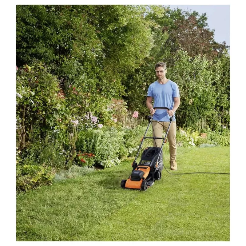 Vada zāles pļāvējs 1400W BEMWP340 Melns+DECKER