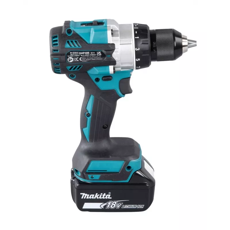 Makita DHP486Z urbjmašīna 2100 RPM 2.7 kg melna, zila