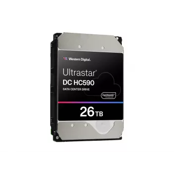 Western Digital DC HC590 iekšējais cietais disks 26 TB 7200 RPM 3.5 SAS
