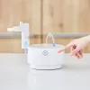 Galda miglinātājs Omron C28P ar 10 ml/min ietilpību, 2,65 µm daļiņu izmēru, balts, izmēri 265×195×143 mm