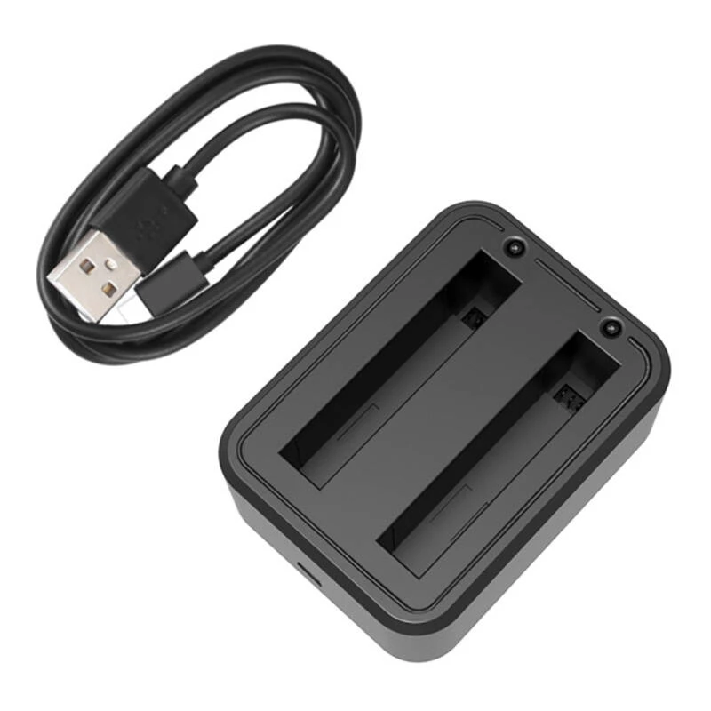 Puluz USB dubultās bateriju lādētājs PU818 priekš Insta360 X3 — divu slotu USB uzlāde
