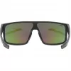 Multi-sport brilles UVEX lgl 51 — pilnas apmales rāmis, melns
