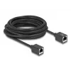 Tīkla kabelis DeLOCK 90334 RJ-45 Cat6a 7.5 m melns