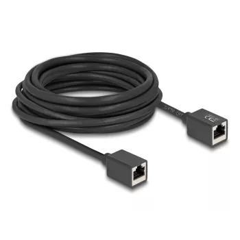 Tīkla kabelis DeLOCK 90334 RJ-45 Cat6a 7.5 m melns