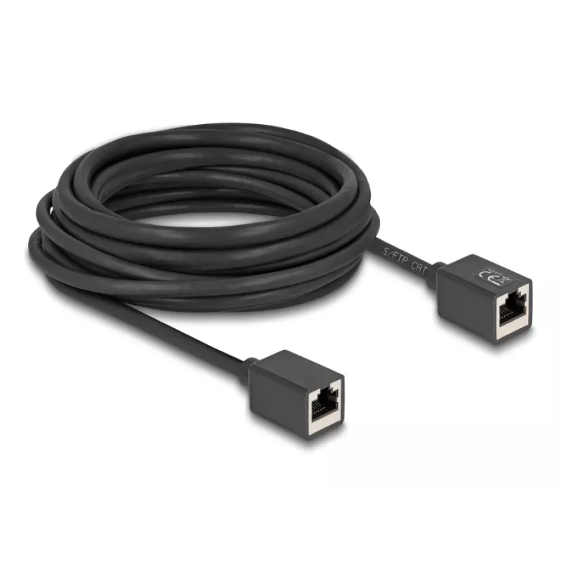 Tīkla kabelis DeLOCK 90334 RJ-45 Cat6a 7.5 m melns