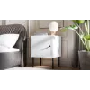 Naktsgaldiņu komplekts 2 gab., cama meble PALAZZO BIS 45×39×A59 cm, balts matēts, MDF/skaidu plātne