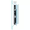 Sienas TV stiprinājums ESPERANZA ERW010 14–50 collu (35,6–127 cm) televizoriem, noliece 15°, VESA 75x75–200x200, maks. slodze 25 kg, melns