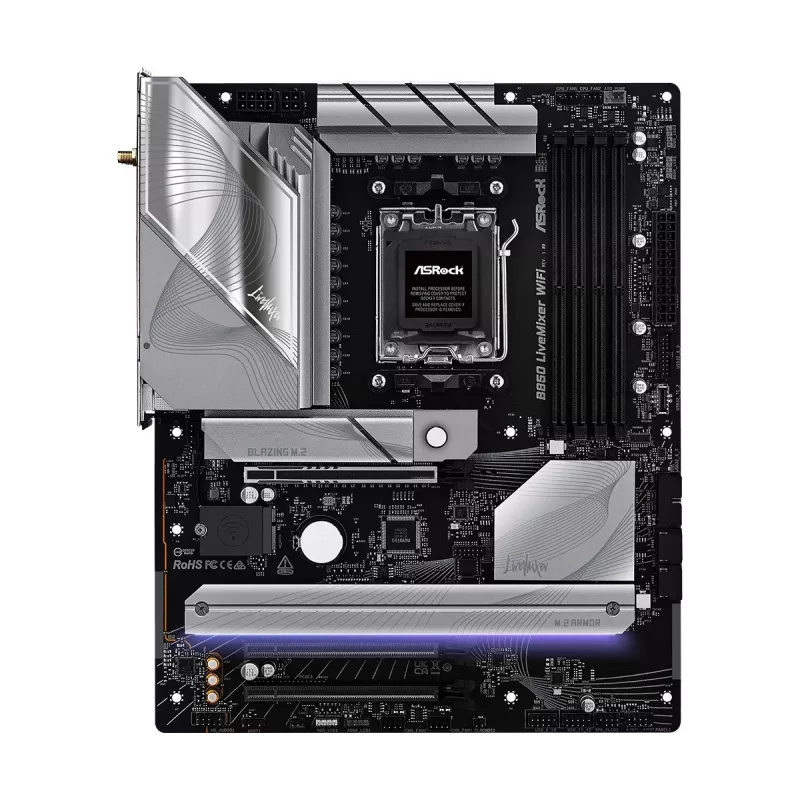 ASRock B850 LiveMixer WiFi ATX mātesplate