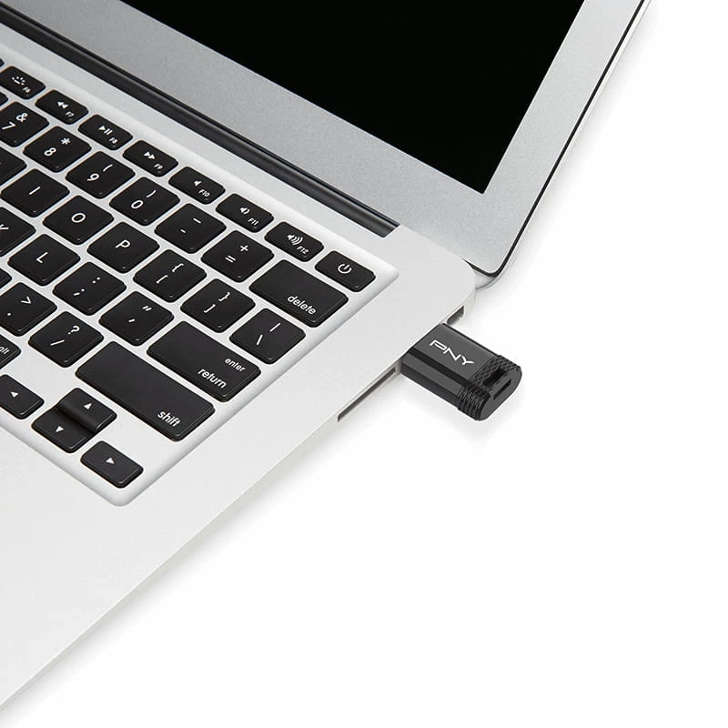 USB zibatmiņa PNY Elite-X 64 GB USB Type-C 3.2 Gen 1 (3.1 Gen 1) Melna