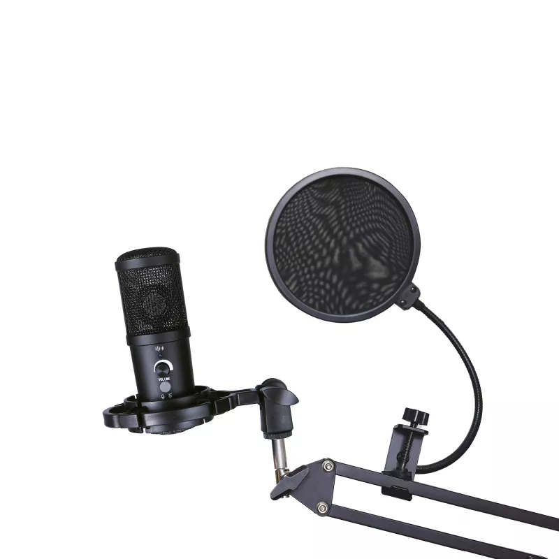 Studijas mikrofons Easypix 62021 melns