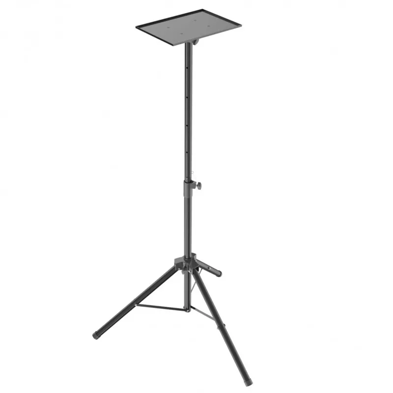 Projektora griestu stiprinājums MACLEAN MC-953 — tērauds, regulējams augstums 1,2–1,7 m