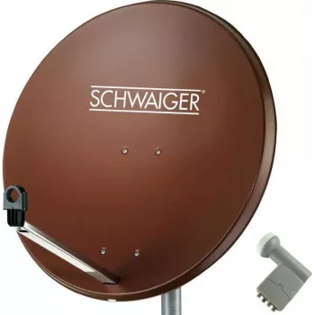 Satelīta TV sistēma SCHWAIGER SPI9962SET9 4 dalībniekiem, 80 cm šķīvis