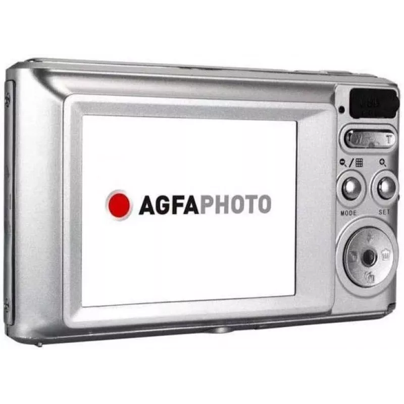 AgfaPhoto DC5200 - Digitālā kamera - Kompaktkamera - 21,0 MPix - 720p - Sudraba (DC5200-SIL)