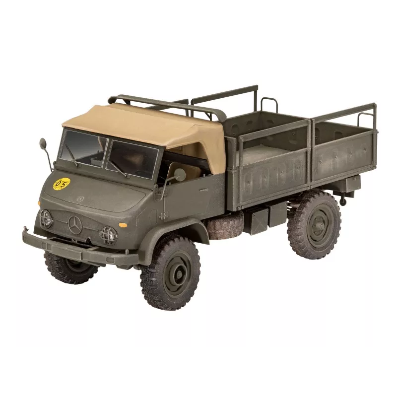 Plastmasas modeļu transportlīdzeklis UNIMOG 404 S 1/35