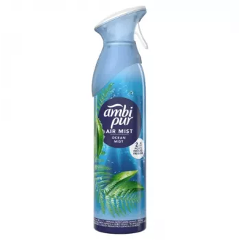 Gaisa atsvaidzinātājs AMBIPUR Ocean Mist 185 ml — aerosola šķidruma uzpildes aromāts